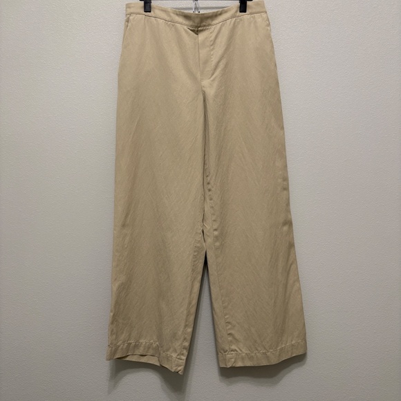 Madewell Pull-On Straight Pants in Drapey Twill - Vintage Khaki, L - Picture 2 of 8